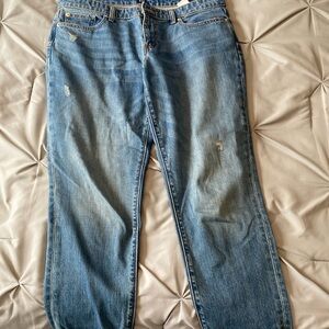 GAP jeans. Like new, 30R, sexy boyfriend.